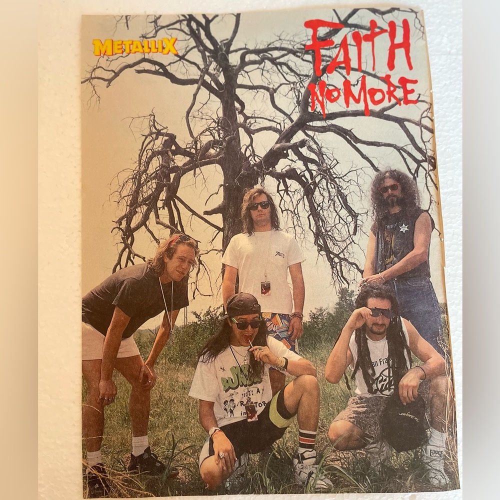 Faith No More pinup